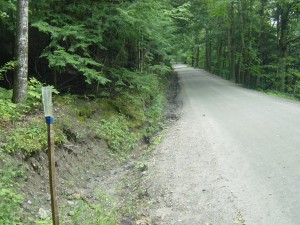 Erosion and dtich on Rolston Rd