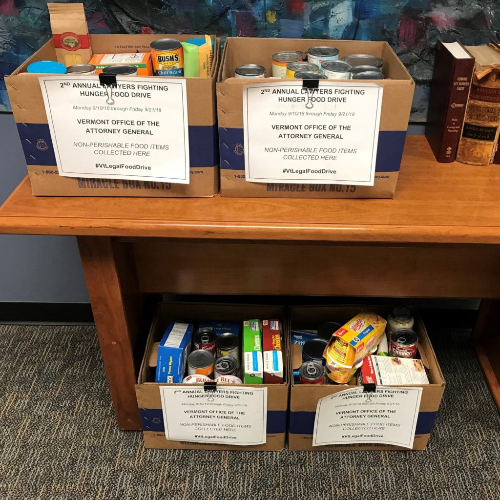 Lawyers Fighting Hunger Food Drive
