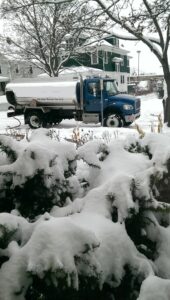 Fuel Truck in the WInter