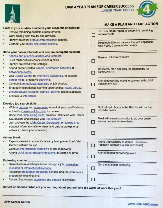 using-the-4-year-plan-for-career-success-a-student-perspective-uvm