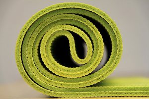 Rolled Up Yoga Mat