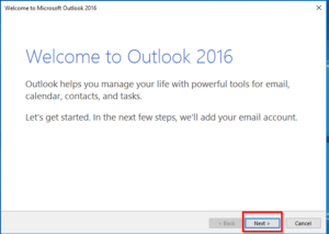 Welcome to Outlook