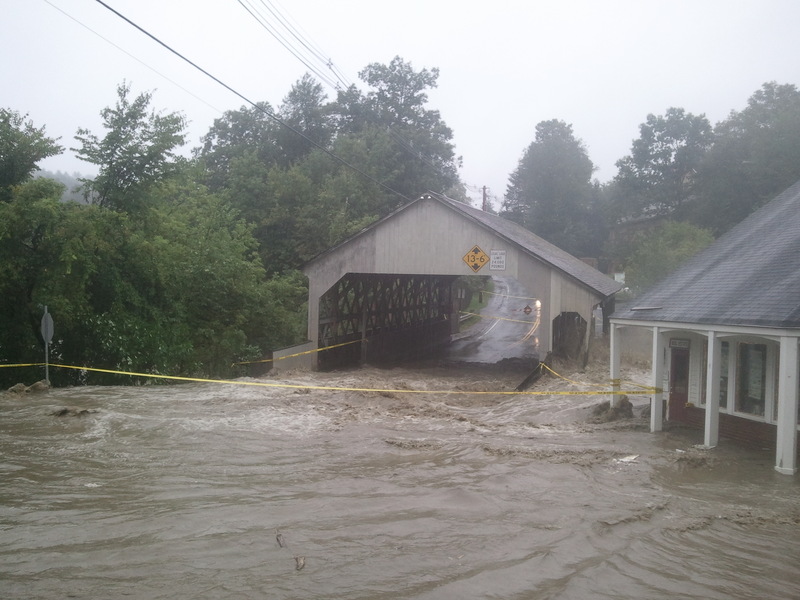 Quechee Covered Bridge 8-28-11 by Alan Gofberg