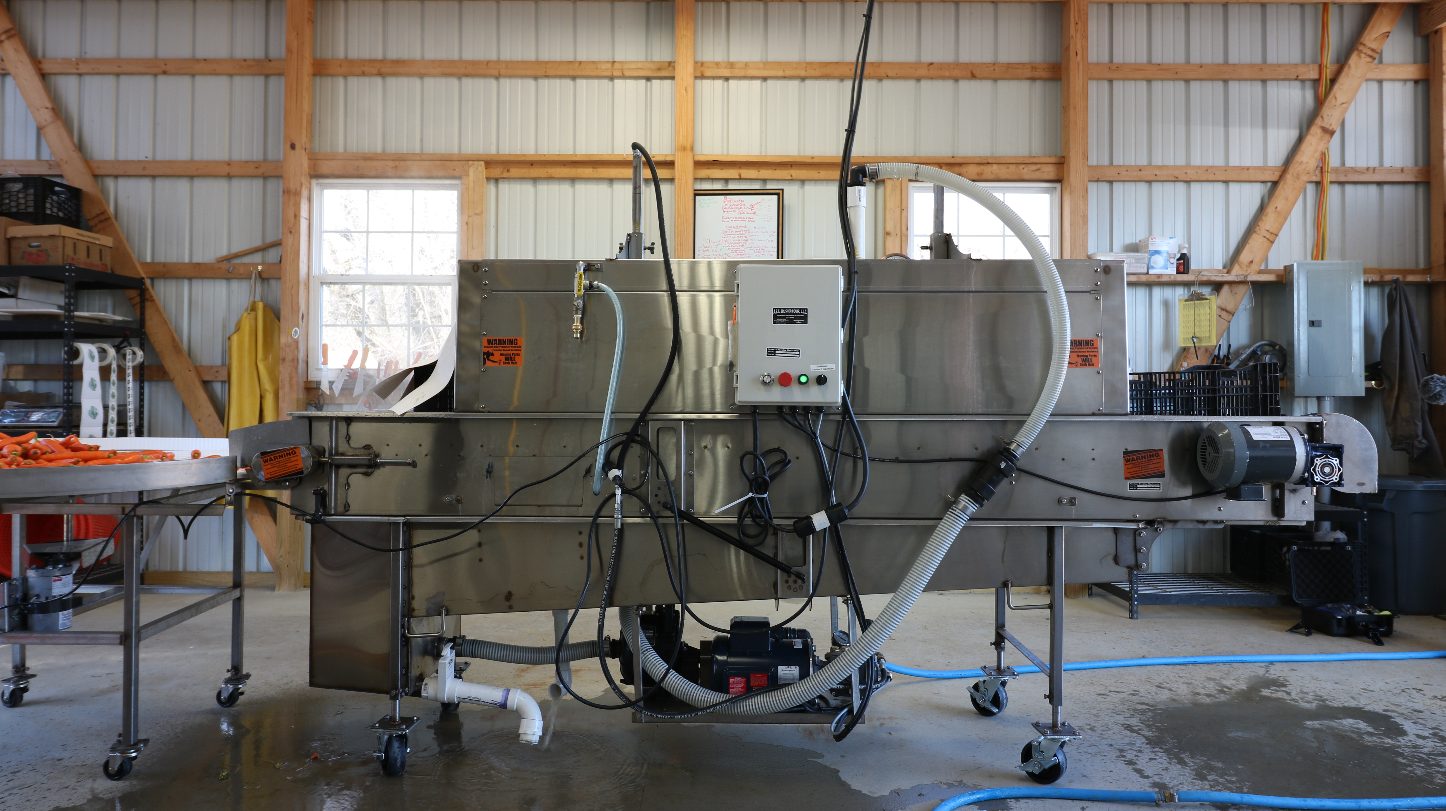 Farmer's Favorites: The AZS Rinse Conveyor – UVM Extension Ag