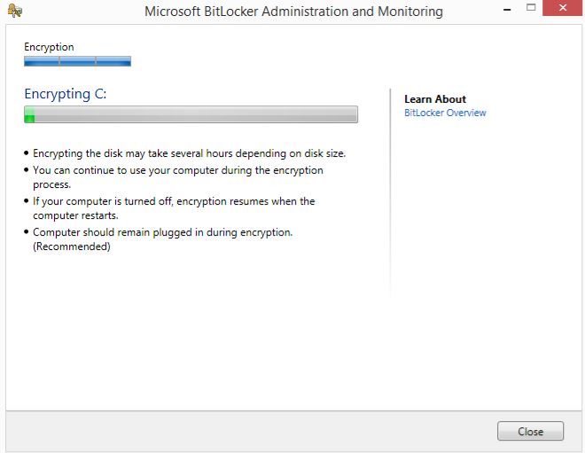 How-to - BitLocker installation3