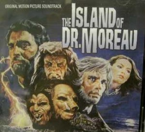 Cover for film version of "Dr. Moreau"