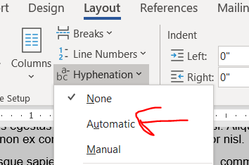 An Automatic Two Spaces after a Period (Microsoft Word)