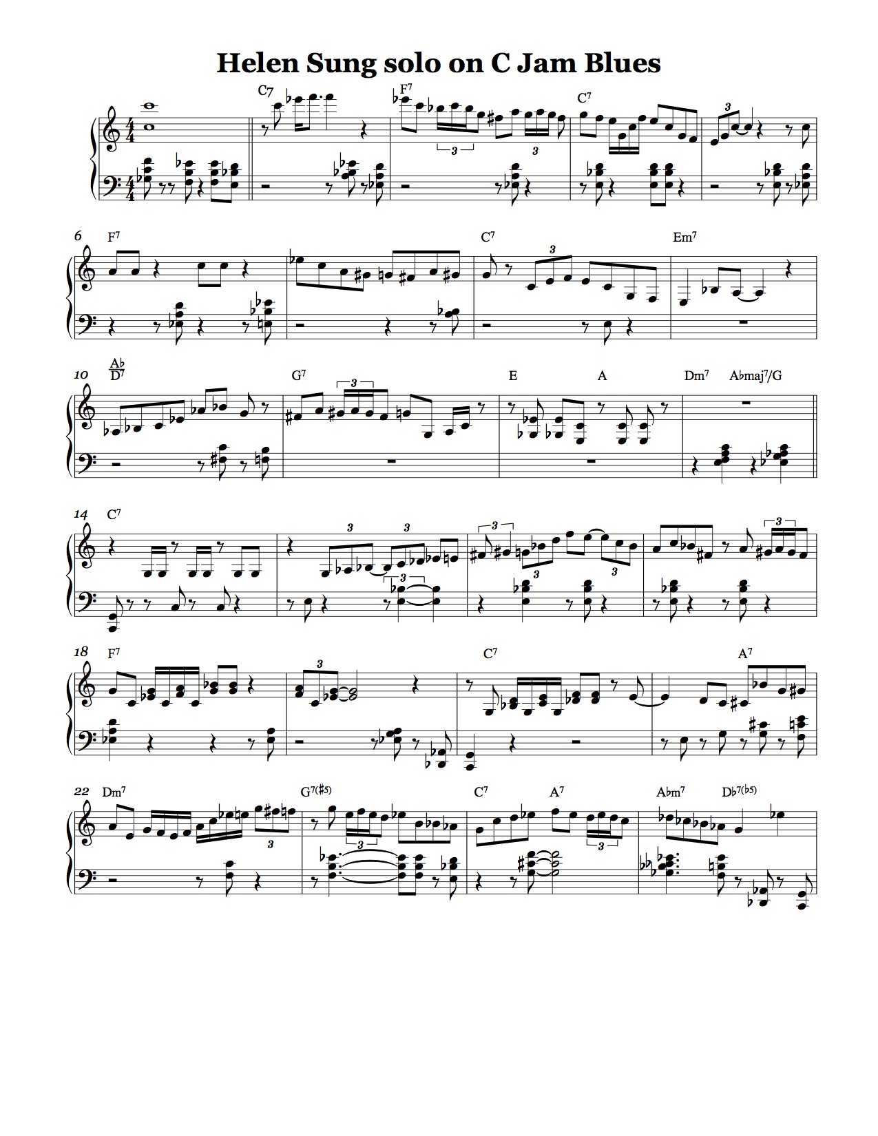 Oscar Peterson Solo Pdf