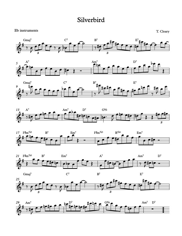 Billies bounce – Charlie Parker billies bounce trumpet Sheet music for  Trumpet in b-flat (Solo)