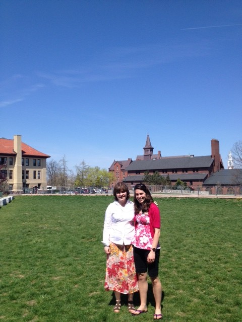 Taylor and I after her wonderful oral presentation at the Symposium.