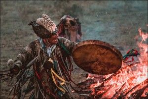shaman druming