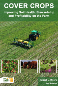 Cover of the "Cover Crops" handbook for decorative use only.