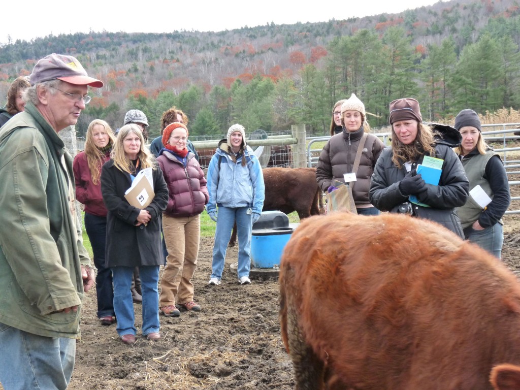 Farm tour at 2010 WISAC in Vermont.