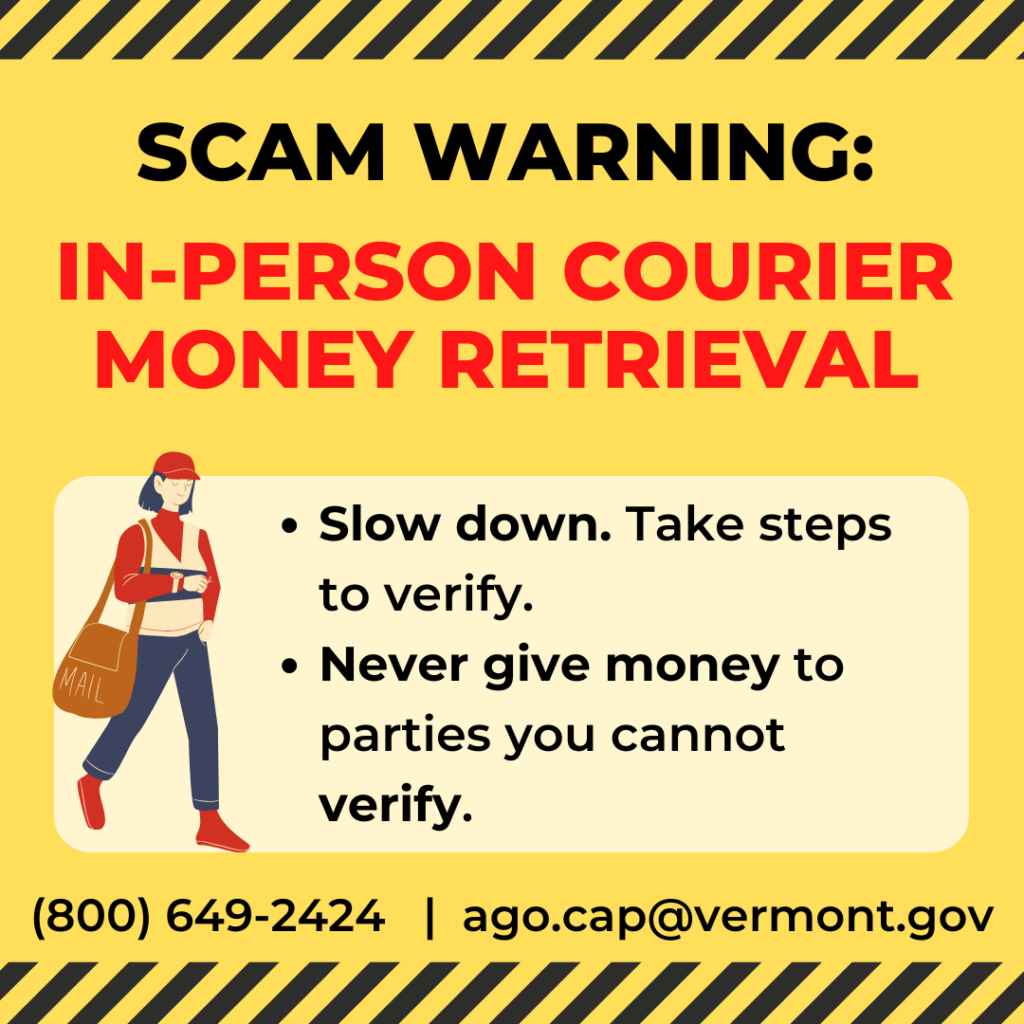 SCAM ALERT: BEWARE OF “COURIERS” COLLECTING CASH IN FAMILY EMERGENCY ...