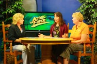 Dr. Julie Smith, Dr. Ellen Rowe, and host Judy Simpson on Aug 9, 2011 ATF Taping