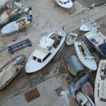 Boat repair yard