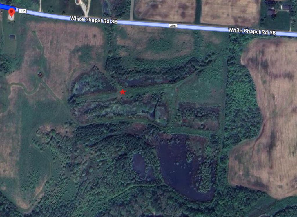 Starred is my specific spot.