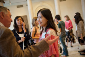 Reception at UVM for international students