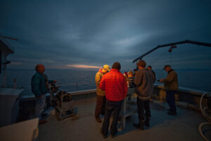 Experiential education on board UVM's teaching ship, Melosira