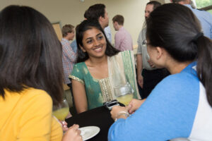 Reception at UVM for international students