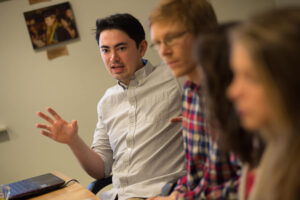 UVM students in the classroom