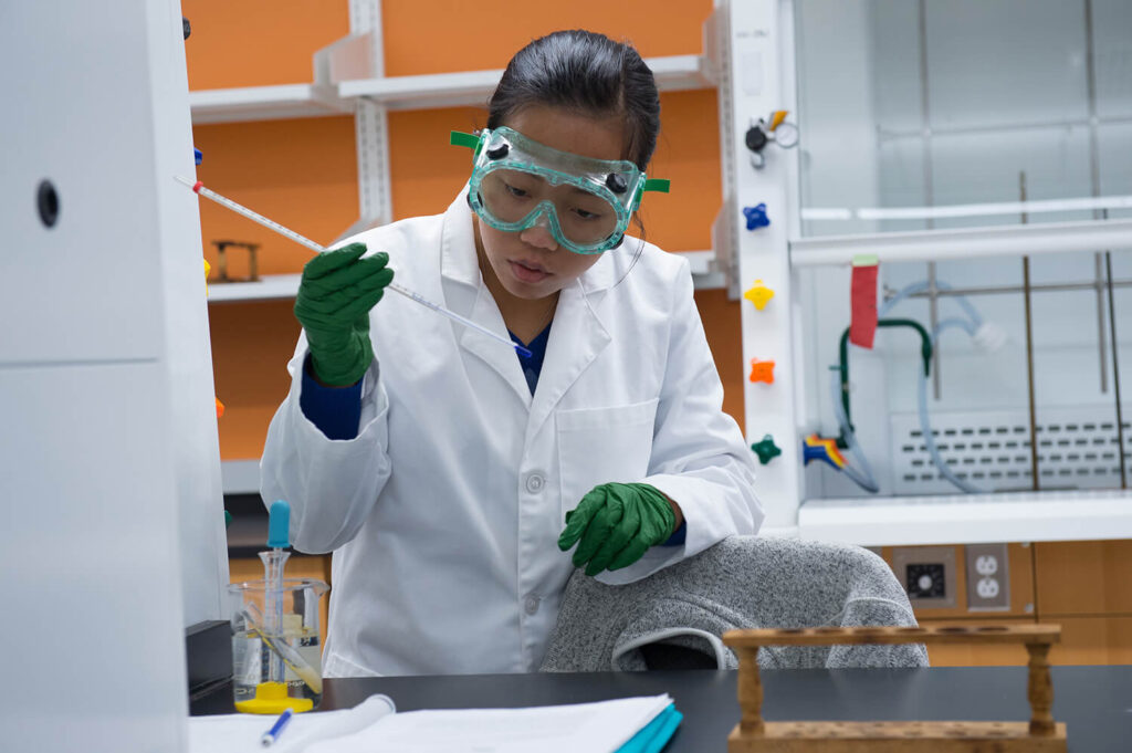 Organic chemistry labs at UVM